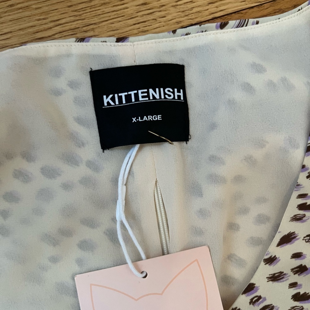 KITTENISH Cici Animal Two Piece Skirt Set Size XL Brand New - Picture 6 of 9